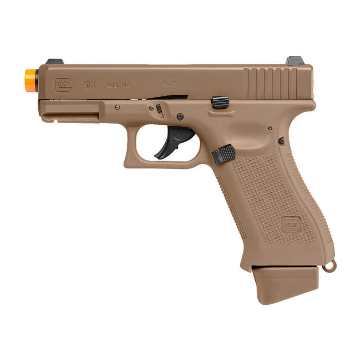 Umarex Glock 19X CO2 6mm Airsoft Pistol Coyotoe