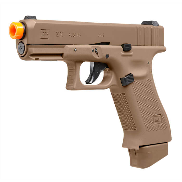 Umarex Glock 19X CO2 6mm Airsoft Pistol Coyotoe