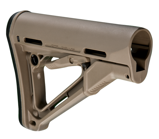 Magpul CTR Stock, Milspec, for M4 / M16 | FDE (Tan)