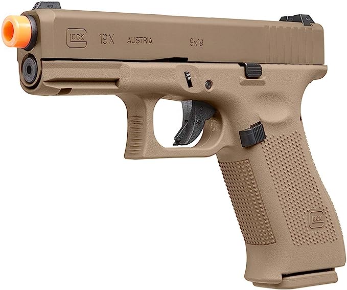 Umarex Glock 19X, Tan, Green Gas