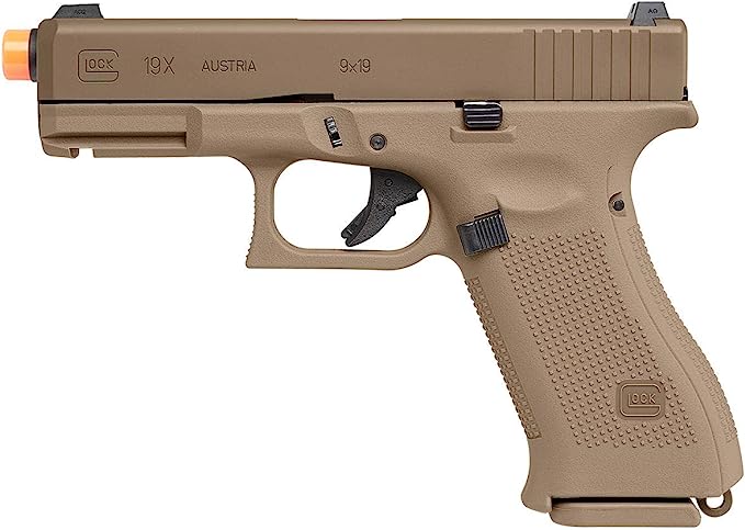 Umarex Glock 19X, Tan, Green Gas