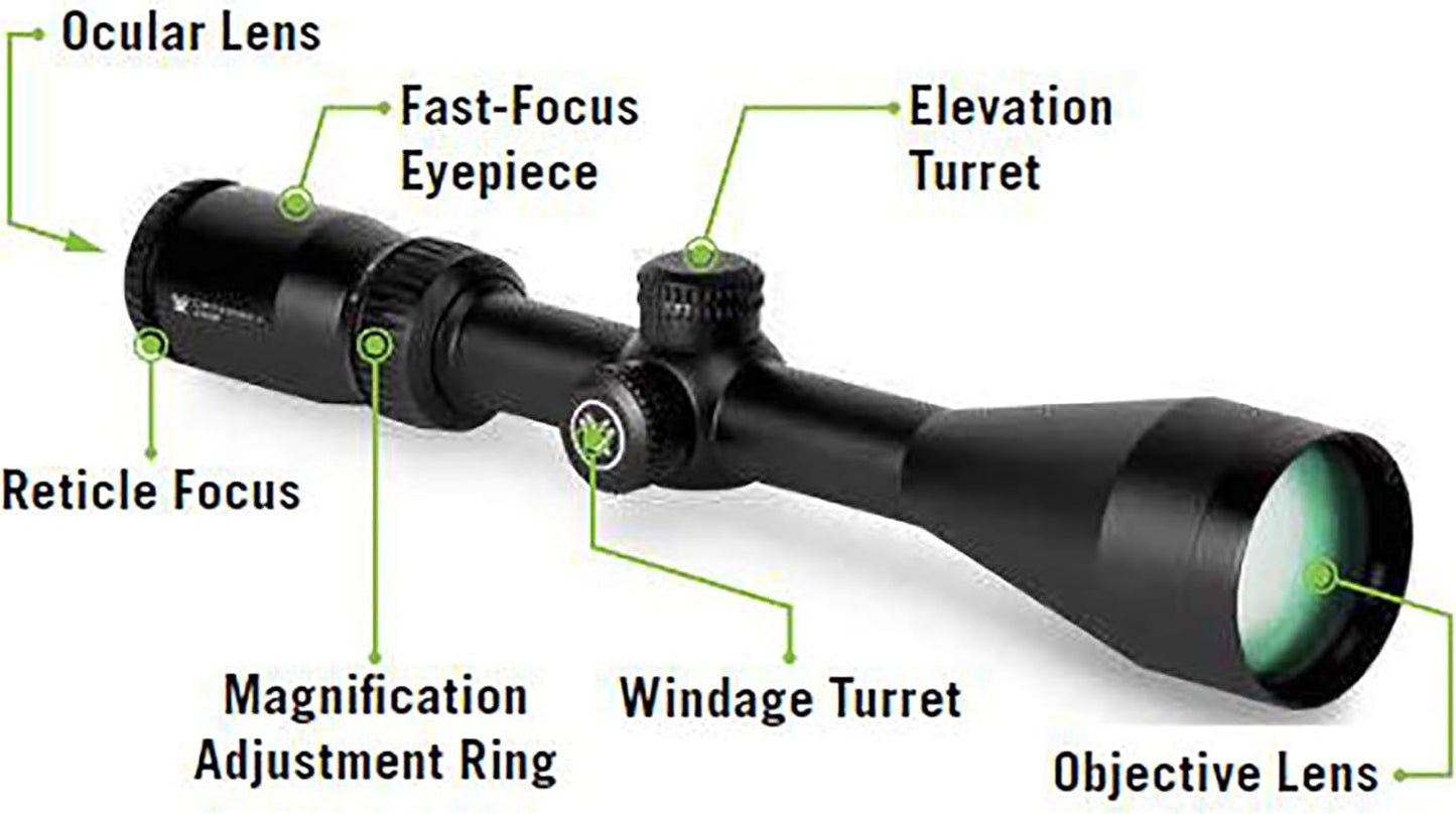 Vortex Crossfire II 3-9 x 40 Riflescope | Factory Refurbished | Lifetime Warranty