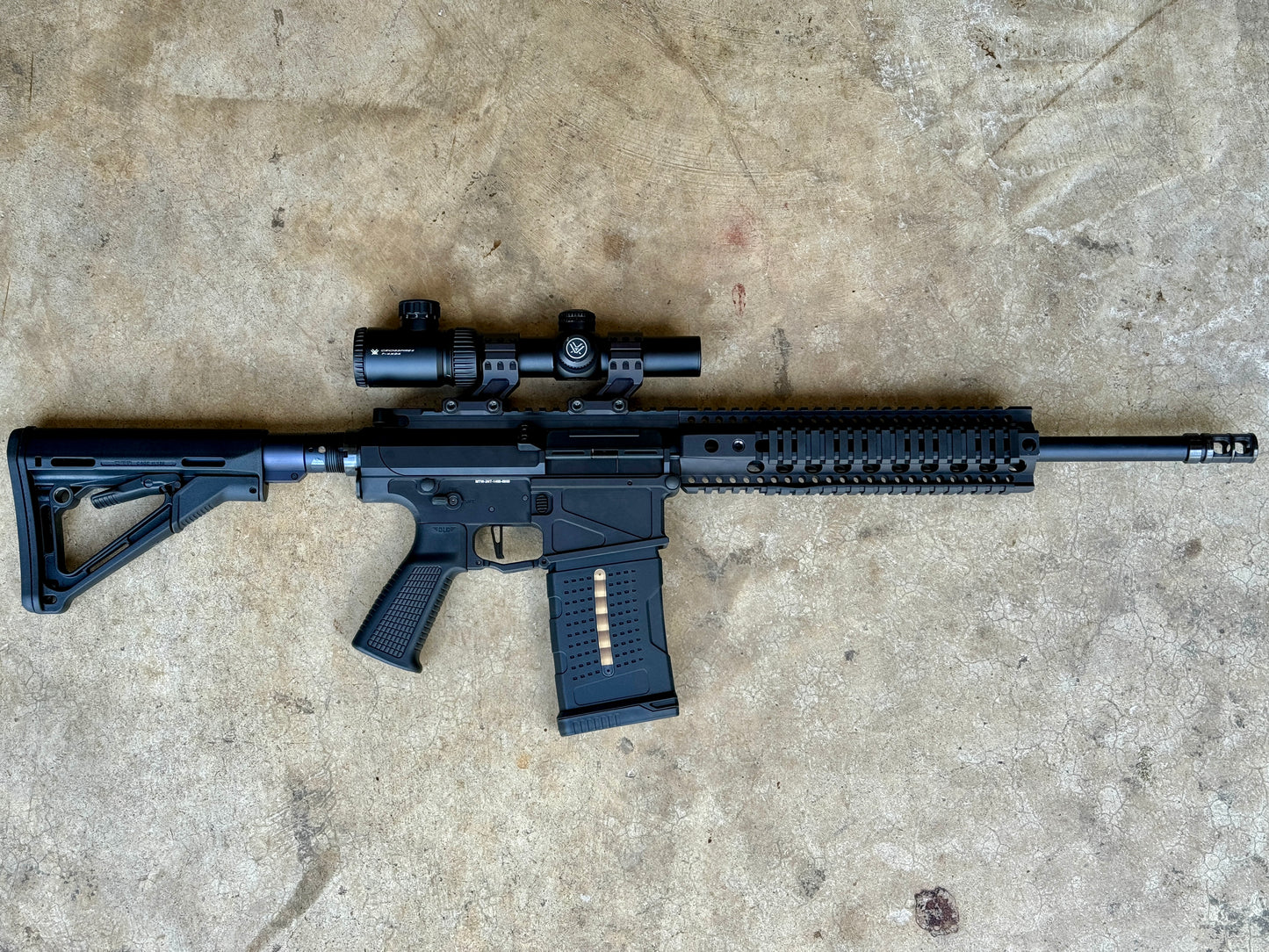 Clovair Platinum MTW-308 | Quad Rail | Vortex LPVO | Wraith X CO2 | Magpul CTR Stock | Premium Internals