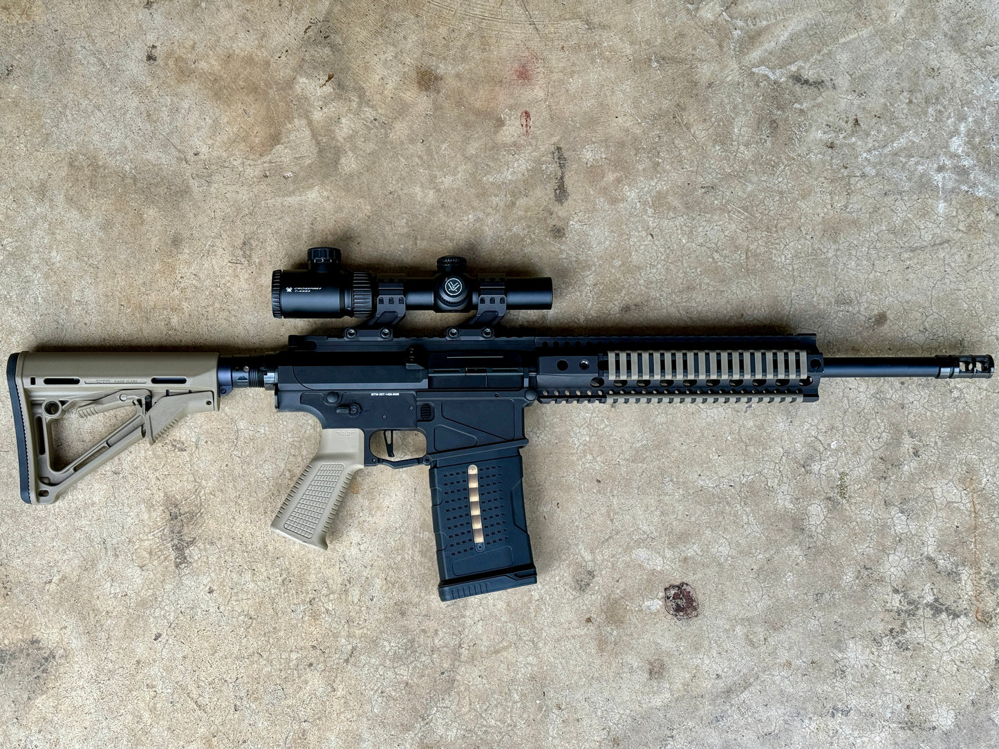 Clovair Platinum MTW-308 | Quad Rail | Vortex LPVO | Wraith X CO2 | Magpul CTR Stock | Premium Internals