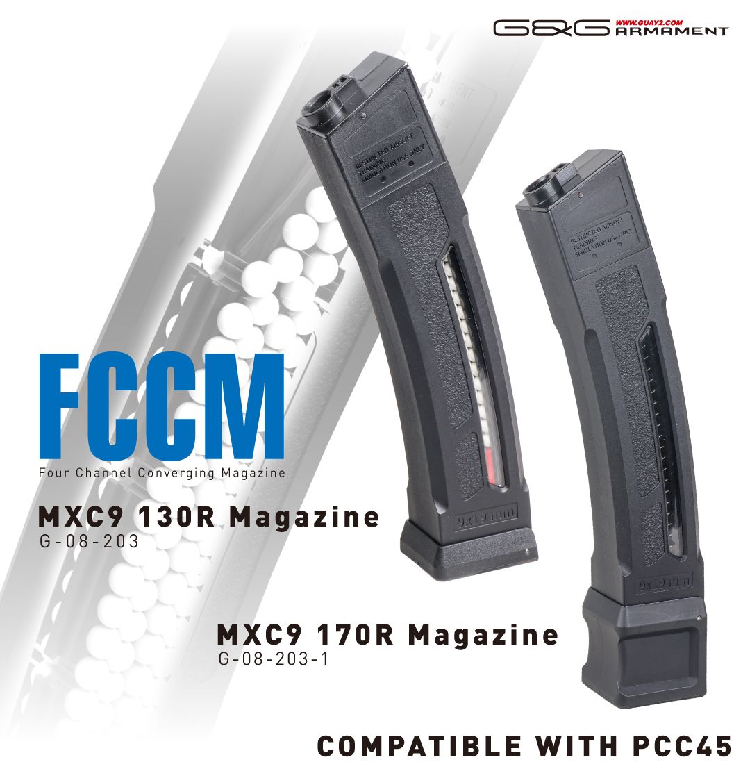 MXC 9 130R Magazine, G&G