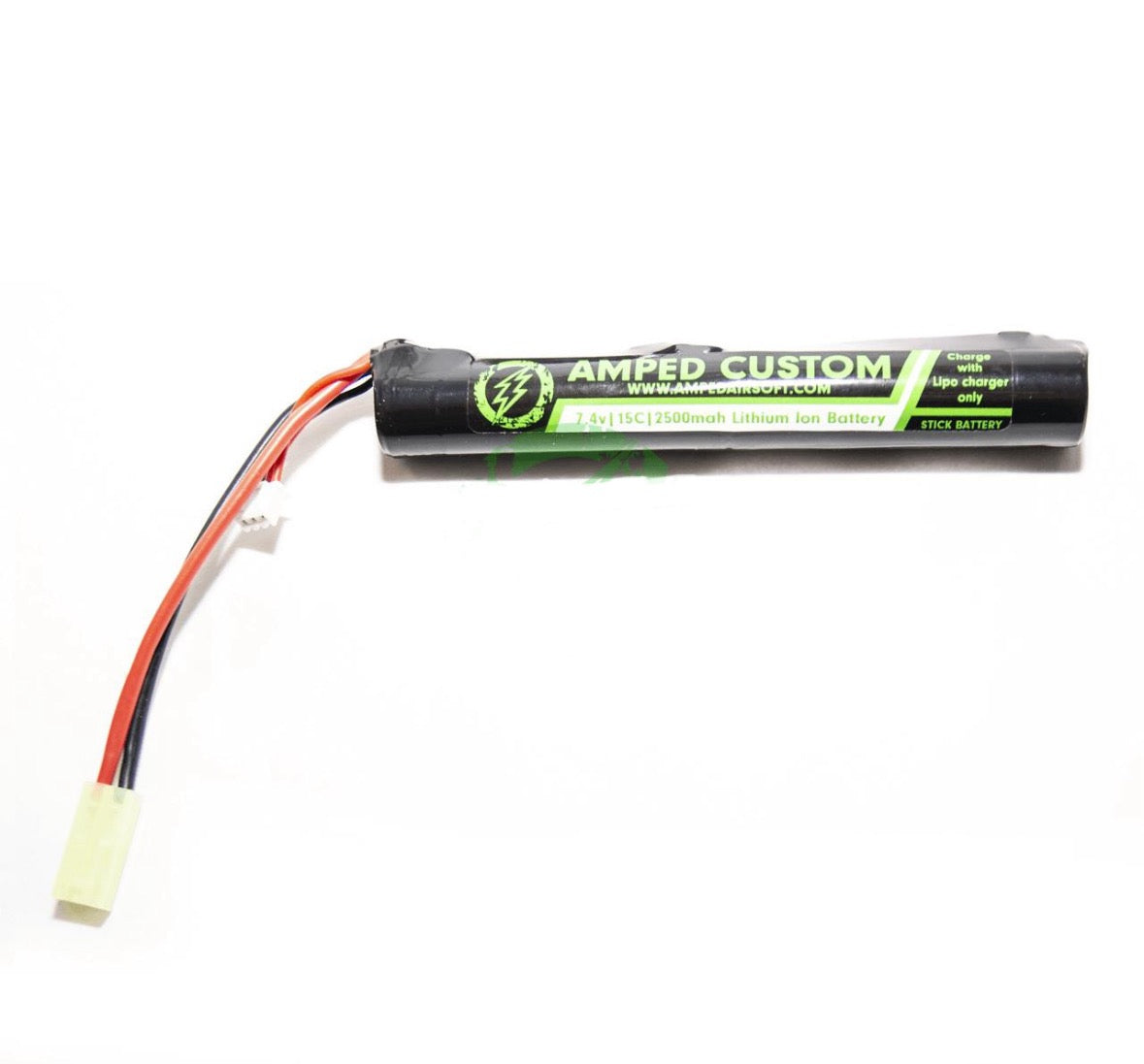 Amped HPA Lipo | 7.4v Lipo Battery | 2500mah | Mini Tamiya Connector