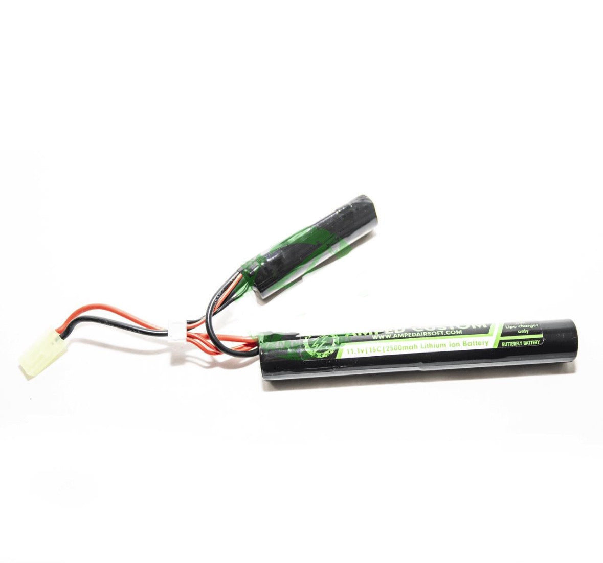 Amped HPA Lipo | 11.1v Lipo Battery | 2500mah | Mini Tamiya Connector