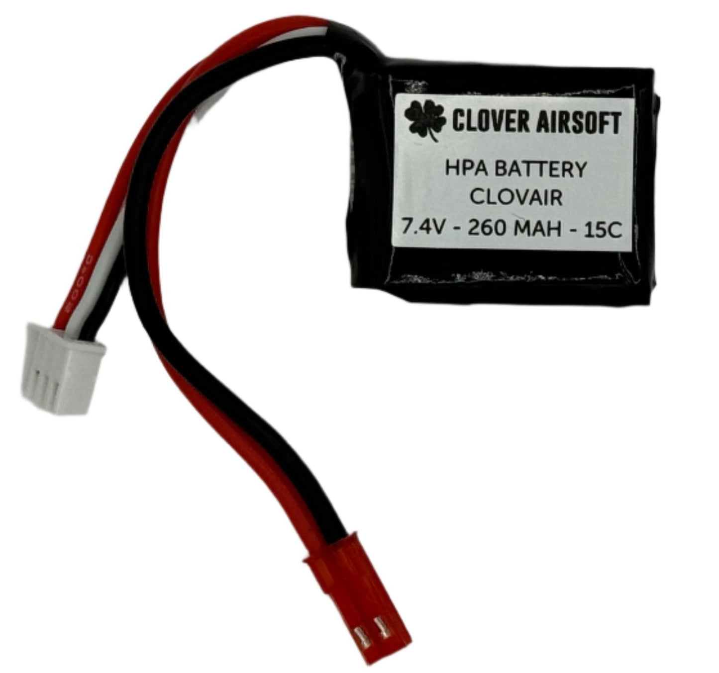 Clovair Miniature HPA Battery, 7.4V 250 MaH