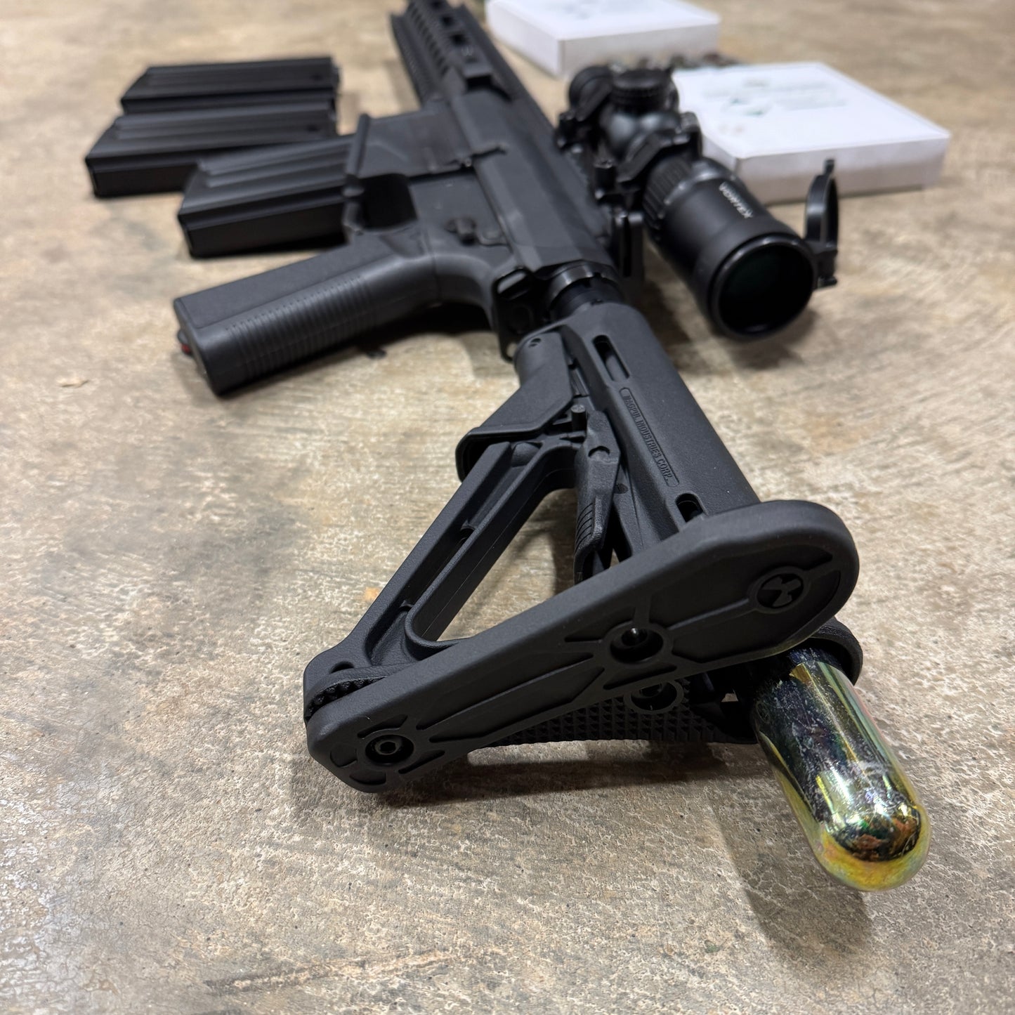 Clovair Platinum MTW-308 | Quad Rail | Vortex LPVO | Wraith X CO2 | Magpul CTR Stock | Premium Internals