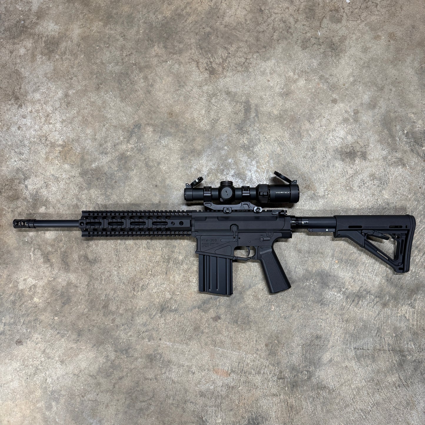 Clovair Platinum MTW-308 | Quad Rail | Vortex LPVO | Wraith X CO2 | Magpul CTR Stock | Premium Internals