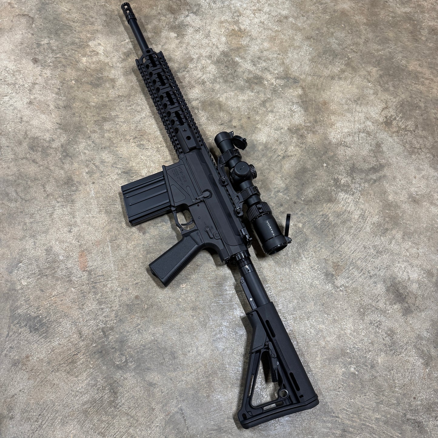 Clovair Platinum MTW-308 | Quad Rail | Vortex LPVO | Wraith X CO2 | Magpul CTR Stock | Premium Internals