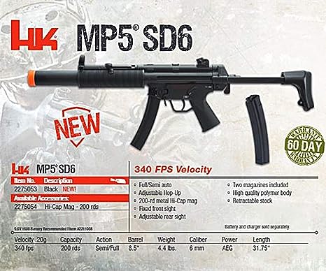 Elite Force - HK MP5SD6 Competition Series AEG