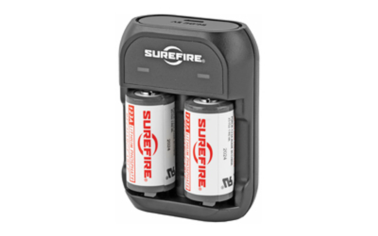 SureFire | Rechargeable CR123a Battery and Charger Kit