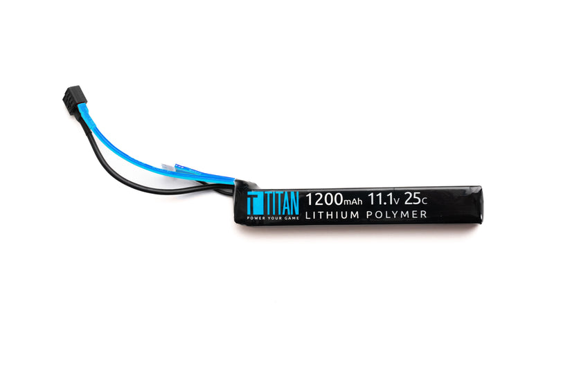 Titan 11.1v 1,200 MaH 25C Li-Ion Stick Battery