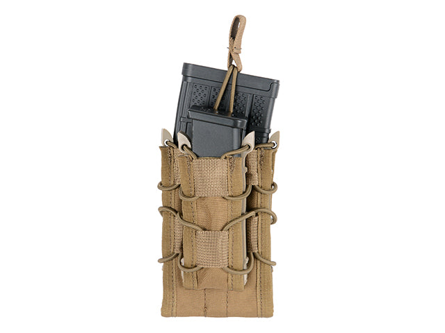 Emerson Double Magazine Pouch Rifle Pistol Combo, Airsoft, Molle MAG Pouch