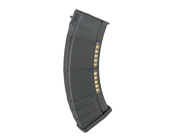 CYMA Reinforced AK 200 Round Mid Cap Magazine, Alfa Style, CYMA